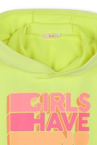 Sweat à capuche - Jaune