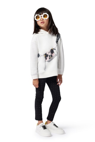 Sweat à capuche - Blanc - Marc Jacobs