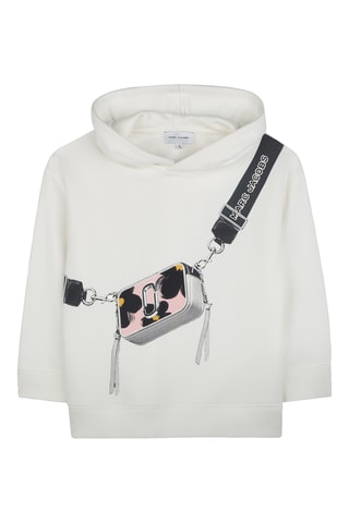 Sweat à capuche - Blanc - Marc Jacobs