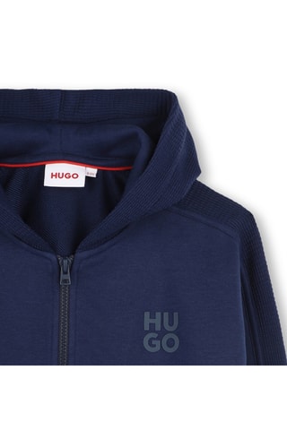 Sweat à capuche - Bleu roi - Hugo