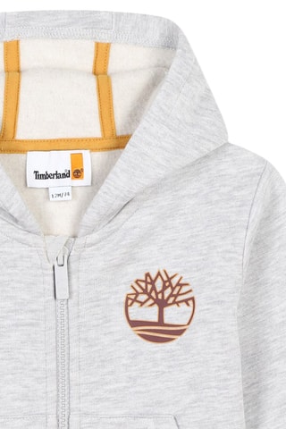 Sweat à capuche - Gris clair chiné - Timberland