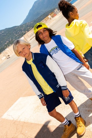 Sweat à capuche - Jaune