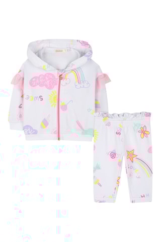 Sweat à capuche et pantalon - Gris clair