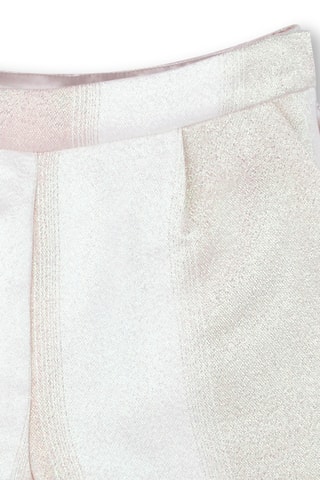 Shorts - Bianco e rosa antico