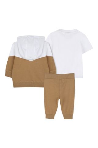 Ensemble 3 pièces en coton biologique - Beige - Boss