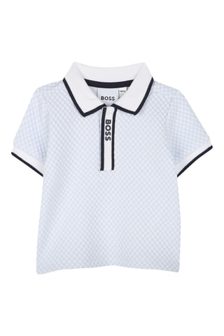 Polo et short - Ciel et bleu marine - Boss