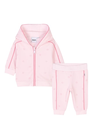 Sweat à capuche et pantalon - Rose poudré - Boss