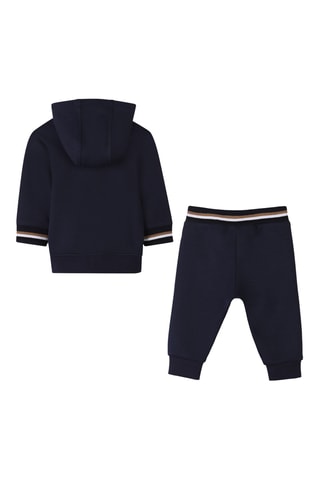 Sweat à capuche et jogging - Bleu nuit - Boss