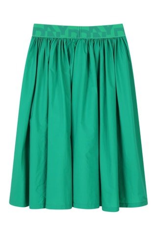 Gonna midi a vita alta - Verde - DKNY