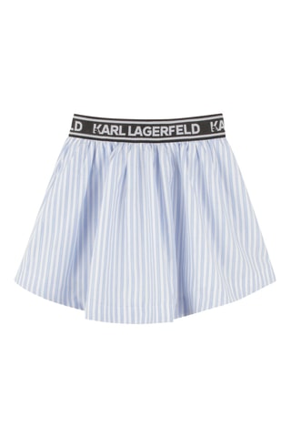 Jupe patineuse - Bleu - Karl Lagerfeld