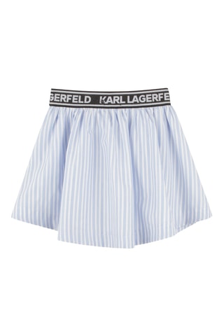 Jupe patineuse - Bleu - Karl Lagerfeld