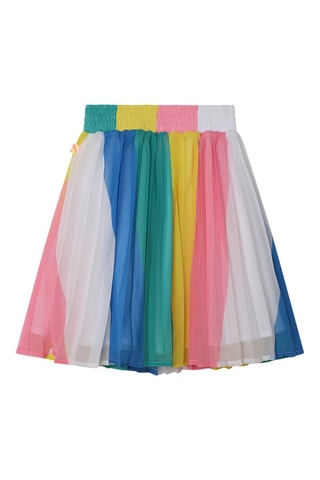 Jupe plissée - Rose et bleu - Billieblush