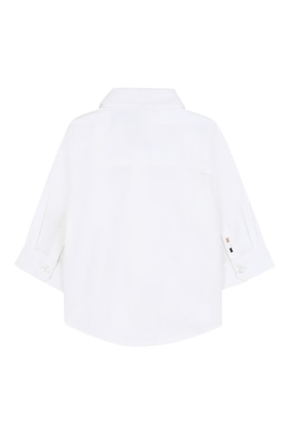 Camicia regular - Bianco