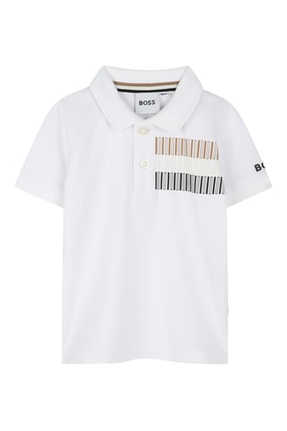 Polo regular - Blanc