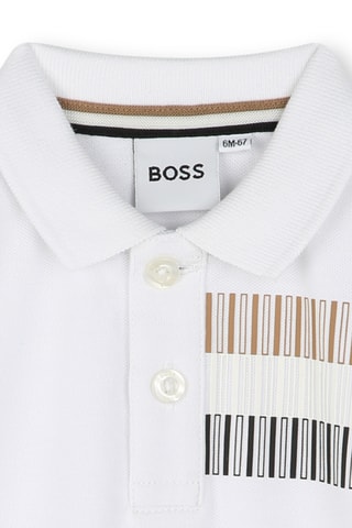 Polo regular - Blanc