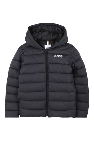 Doudoune à capuche - Noir