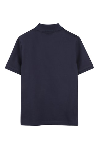 Polo et bermuda - Bleu marine et beige