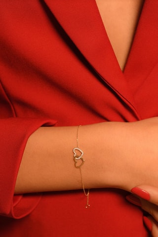 Pulseira Nunca sem ti Ouro amarelo e diamantes