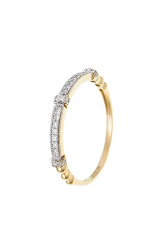 Anel Kota Ouro amarelo e diamantes 0,131 quilate/26