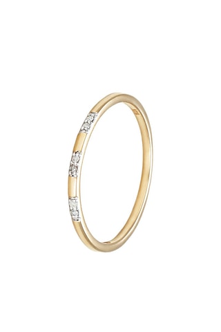 Anel Pour Toujours Ouro amarelo e diamantes