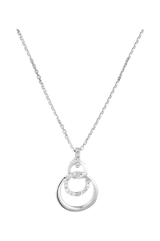 Pendente Nola Ouro branco e diamantes