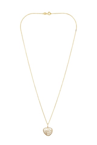 Pendente Ouvre-moi ton Cœur Ouro amarelo