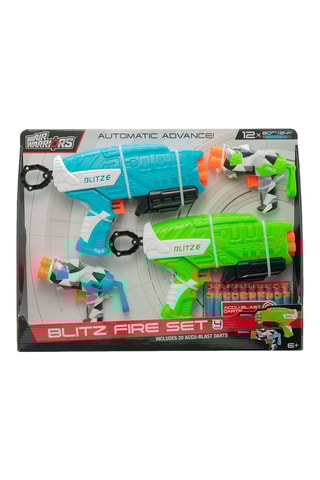 4 pistolets à fléchettes - Dès 6 ans - Air Warriors