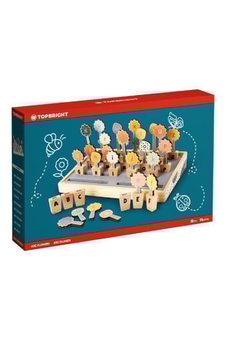 Abc Flowers en bois - Dès 3 ans - Topbright