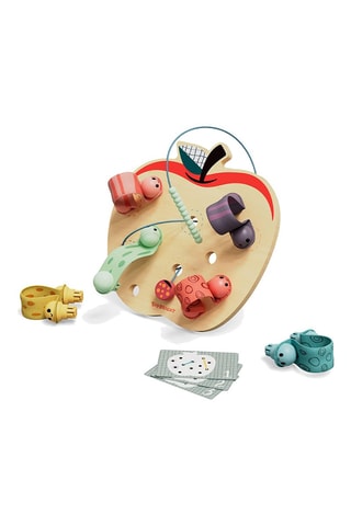 Vers de pomme en bois - Dès 18 mois - Topbright