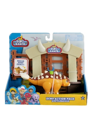 Figura articulada Ankylosaurus Dino Ranch - A partir de 3 anos - Jazwares