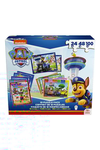 12 puzzles en bois Pat’Patrouille - Dès 4 ans - Pat’Patrouille