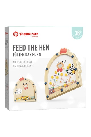 Nourrir la poule en bois - Dès 18 mois - Topbright