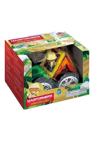 Kit de construction magnétique Jungle Rally - 9 pièces - Dès 3 ans - Magformers