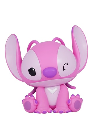 Spaarpot Angel Lilo en Stitch Disney - 23 x 22 x 23 cm - Roze - Vanaf 3 Jaar Monogram