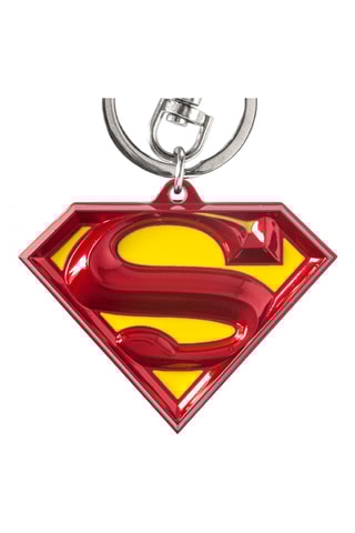 Porte-clés logo Superman La Ligue des Justiciers DC Comics - Dès 3 ans - Monogram - Rouge