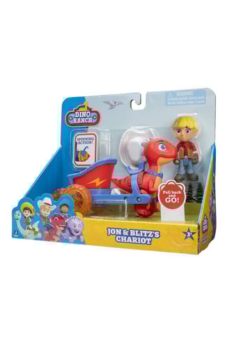 2 figuras Jon e Blitz Dino Ranch - A partir de 3 anos - Jazwares