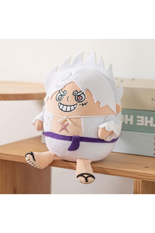 Peluche Luffy Gear 5 One Piece - Dès 6 ans