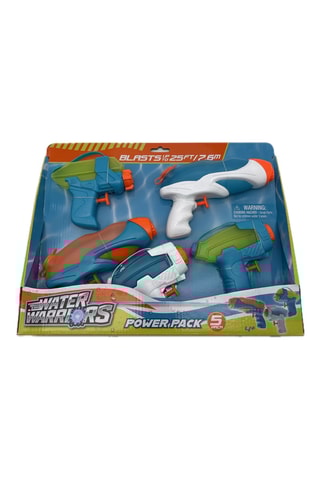 5 pistolets à eau - Dès 6 ans - Water Warriors