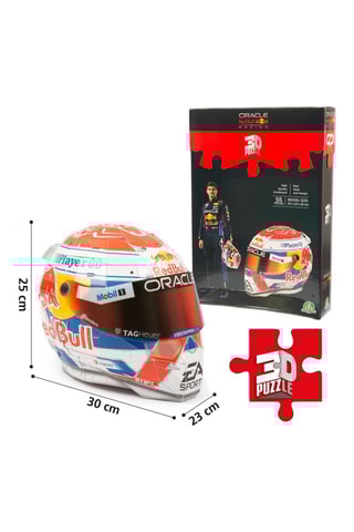 Puzzle 3D casque Max Verstappen Red Bull Formule 1 - 55 pièces - Dès 3 ans - Giochi Preziosi