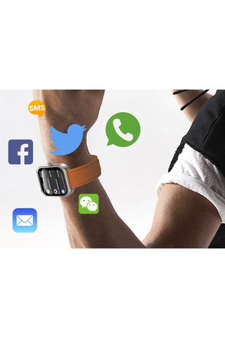 Relógio conectado Z88 Pro Compatível com Android e iOS