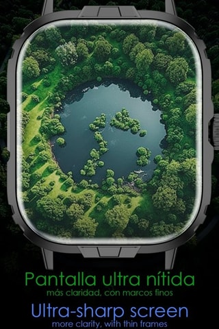 Relógio conectado M106 - Preto