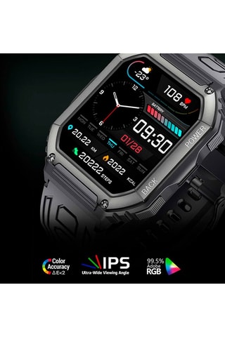 Smartwatch K6 - Preto