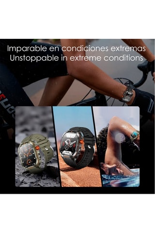 Relógio conectado D16 - Preto