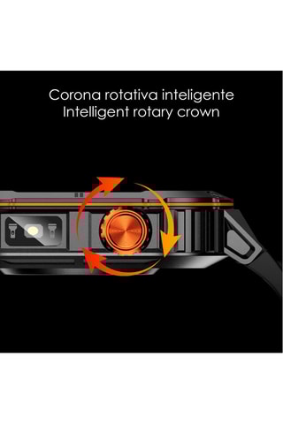 Relógio conectado D16 - Preto