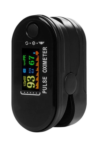 Monitor de frequência cardíaca digital sem fio - Preto