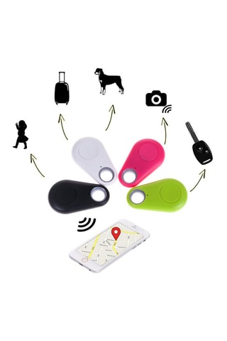 Localizador Bluetooth portátil Branco