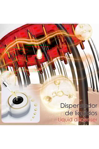 Pente com luz LED 3 cores