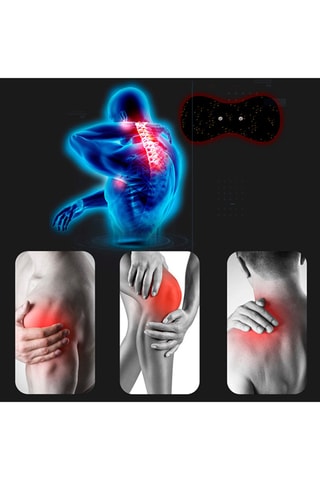 Estimulador eletrónico para o pescoço e as costas