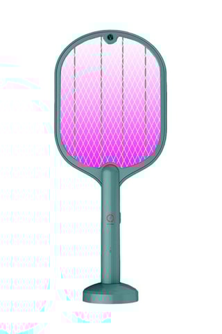 Raquete anti-mosquitos Cinzento