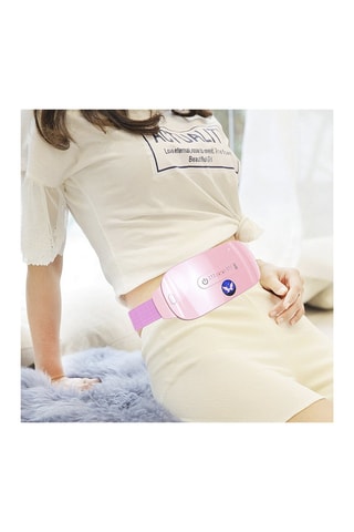 Cinta de massagem quente Rosa